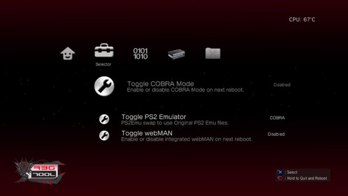 REBUG SELECTOR / COBRA